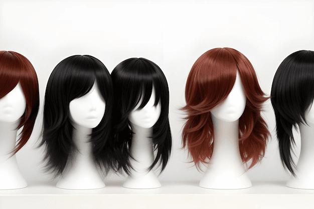 Synthetic Hair Wigs Online Shop